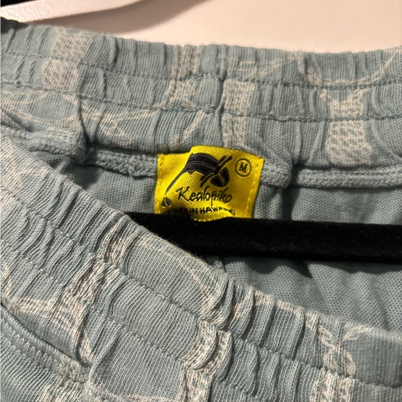 Men's Blue Patterned Pants - Picture 2 of 2